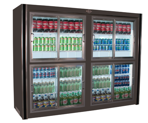 Sliding Glass Door Refrigerator-Remote - 2XL